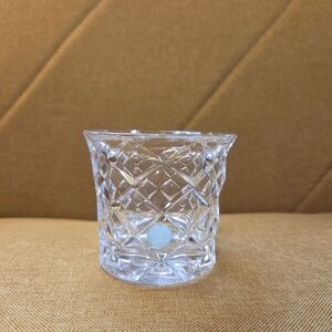 Tiffany & Co Rock Cut Crystal Candle Votive